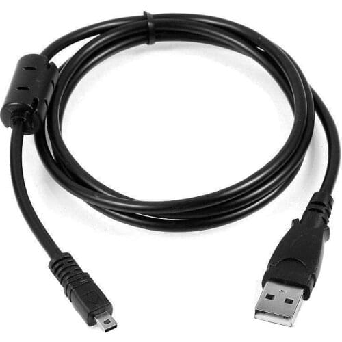 8PIN USB Battery Charger Data Sync Cable Cord for Sony Camera Cybershot DSC-W800 W810 W830 W330 W710 s