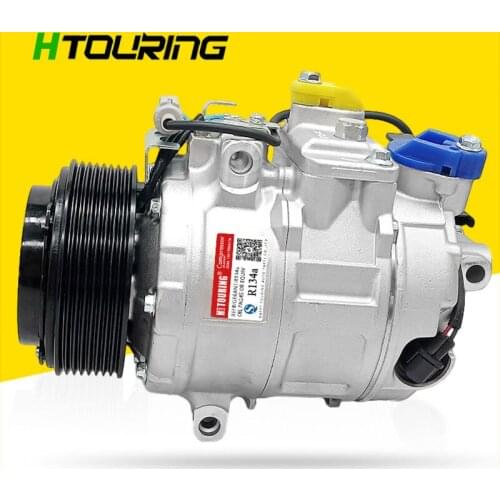 For BMW 7SBU17C Auto AC Air Conditioner Compressor for BMW X5 F15 F85 E70 xDrive X6 E71 E72 35i N54 N55 64529217868 447160-3480