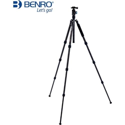 DHL Benro c2292tv1 carbon fiber monopod tripod Digital SLR camera retrorse monopod multifunctional Portable tripod set 3 in 1