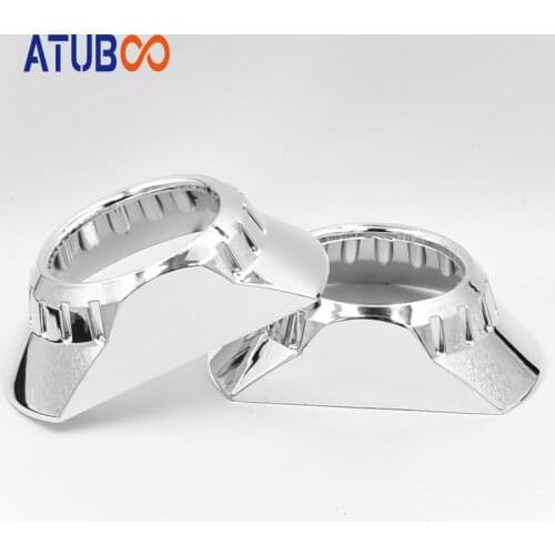 Good Quality 3.0 Hid Projector Lens Shroud Car headlight Shell E46-R High Temp Resistant ZKW Mask for Koito Q5 HL Lens