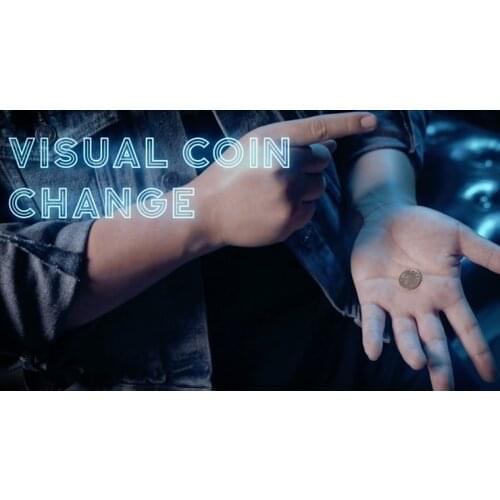 Open Switch by Jason Yu (DVD and Gimmicks) Card Magic Tricks,Street Magic Props,Close up Coin Magia Illusions Visual Magician