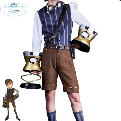 Game Identity V Spring Hand Naib Subedar Cosplay Costumes Survivors Fancy Suit Halloween Carnival Party Uniforms