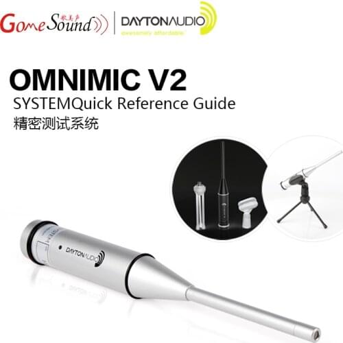 DAYTON Test Microphone Microphone Acoustic Audio Tester Test System OmniMic V2