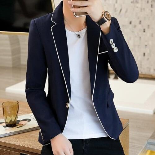 2021 new autumn youth trend handsome Korean version casual small suit male fashion personality society young man west