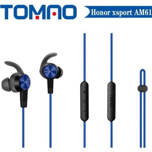New Honor xsport AM61 In-Ear Bluetooth Wireless Earphone Level Protection Magnetic Design Wireless Earphone for Xiaomi Huawei