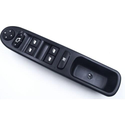 Electric Power Master Window Switch 6490EH 6554QF 6554QG 96642444XT For Peugeot 207 Citroen 6490.EH 6554.QF 6554.QG 2006-2014