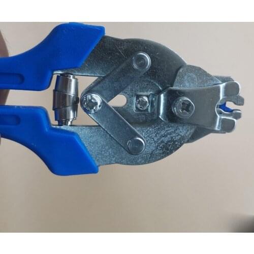 Swine Ring Plier Tool Chick Mesh Cage Wire Fencing Crimping Solder Joint Welding Repair Hand Tools Group Cage Clamp 66CY