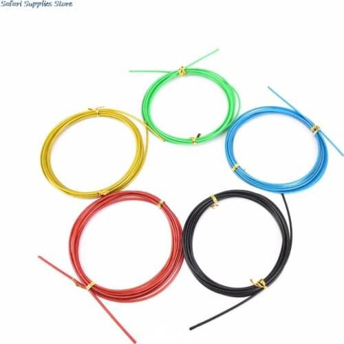 2.5M Athletics Skipping Rope Crossfit Replaceable Wire Cable Speed Jump Ropes