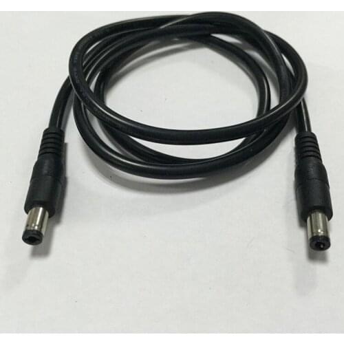 10A/2464/18AWG Copper Cord DC5.5x2.5 Connector Male to Male Jack Extension Power Cable for Car Driving Recorder Subwoofer Camera