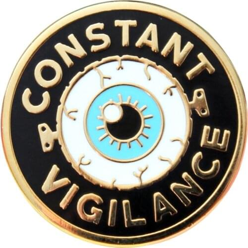 Magic Pin Constant Vigilance Enamel Pin