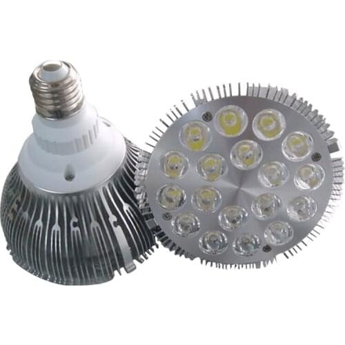 110v 220v high lumen 2000lm E27 18X2 36W PAR30 LED Light 18LEDS hight luminus Lamp