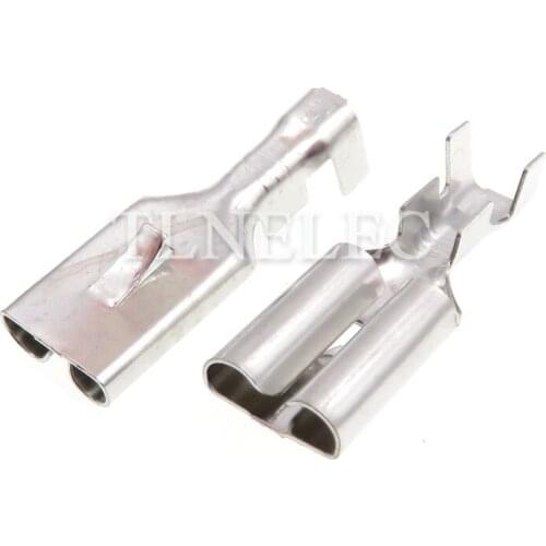 20pcs 7.8 Series Automobile Large Power Current Wire Terminal Car Famale Crimp Splice Connector Screw Terminal DJ621-E7.8A