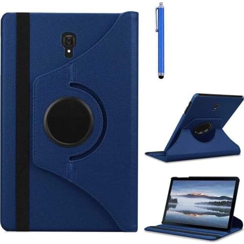360 Degree Rotating Flip Smart Kickstand Stand Pu Leather Tablet Case Cover For Samsung Galaxy Tab A 10.5"inch SM-T590/SM-T595
