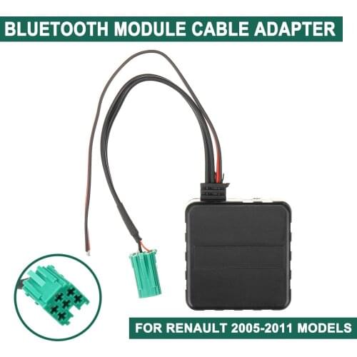 Car bluetooth Module Aux Receiver For Renault CD Host Machine 2005-2011 Models Cable Wireless Music Player HIFI Radio Media