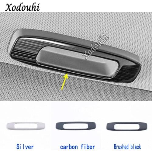 For Hyundai Elantra Avante 2021 2022 Car Body Door Detector Inner Trim Stainless Steel Sunroof Skylight Roof Frame Lamp Hoods