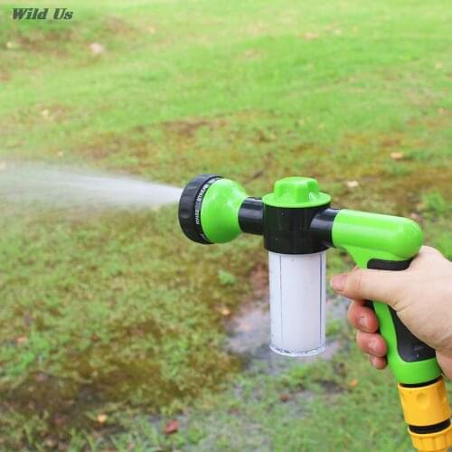 Washing Tool 8 in 1 Jet Spray Gun Soap Dispenser Garden Watering Hose Nozzle Car Washing Tool