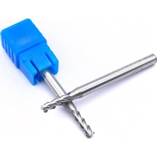 Endmill 1PCS HRC50 3F 3.0XD4X50L Milling Cutter End Mill For Aluminum Machining CNC End Mills Alloy Carbide Tungsten Steel