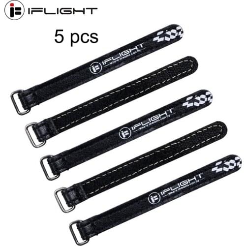 5pcs 10X100mm / 10X130mm iFlight Magic Sticker Tape Nylon Lipo Battery Strap Belt Reusable Cable Tie Wrap for FPV RC Battery
