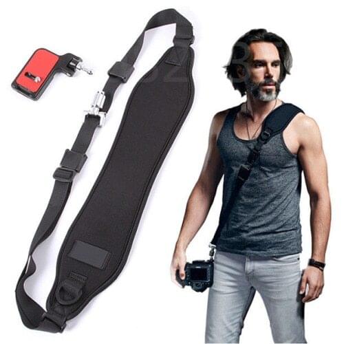 Camera Sling Strap SLR Camera Focus F-2 F-1 Plate Shoulder Sling Belt tape For canon 5D2 5D3 6D 6D2 nikon D5500 D7100