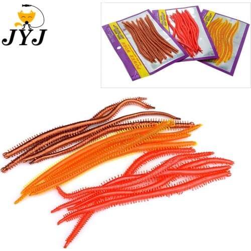 20pcs a bag 14cm soft sea sand worm lure baits ,artificial long tail Centipede fake lure baits