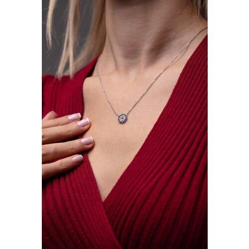 Nineveh Silver Amulet Model Silver Necklace