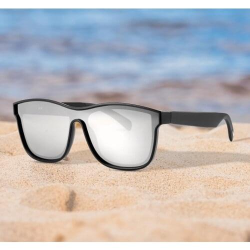 Colorful Audio Waterproof Smart Sunglasses KY03 Wireless Bluetooth Hands Free Calling Over Open Ear Black Blue Red Sliver