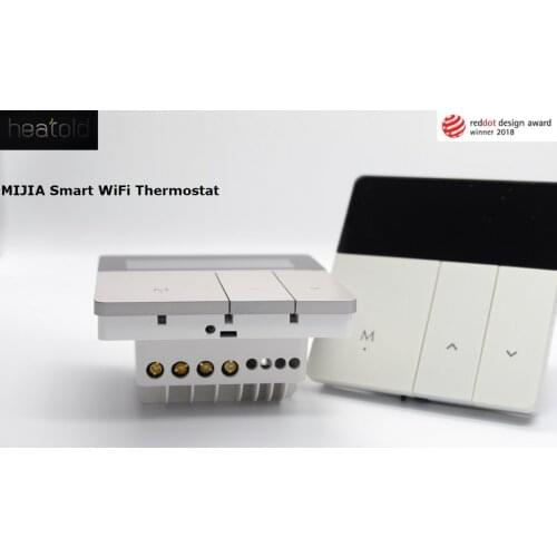 MIJIA Smart WiFi Thermostat Temperature Controller for Water Electric Floor Gas Boiler Heating Control MI Home APP