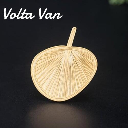 Volta Van 2021 New Brooches 925 Sterling Silver Pins Fine Jewelry Fan Elegant Original Design National Style Concise Brooches