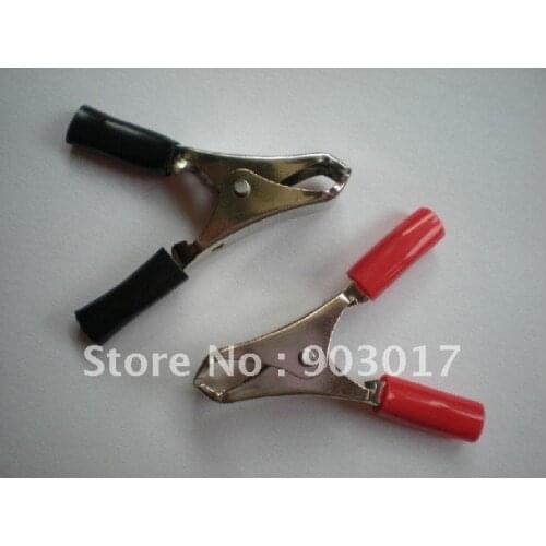 Battery Test Clip Insulated Clamp 10A 50mm 212 200 pcs per Lot