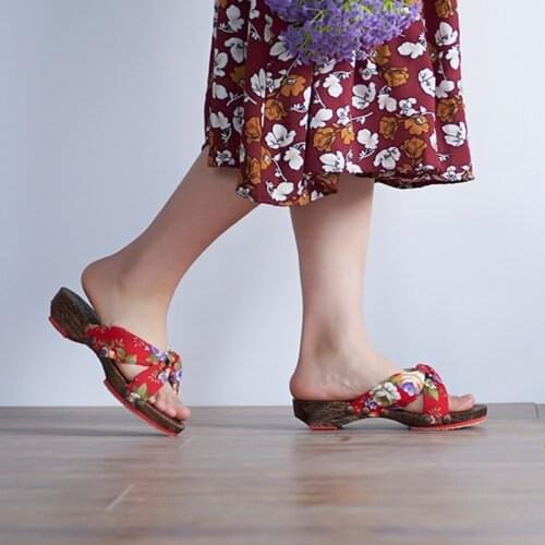 Womens Summer Wood Sandals Charcoal Color Classic Japan Geta Casual Flip Flops Beach Slippers Cosplay Shoes Clogs