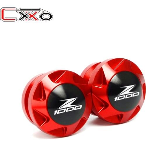 10MM For KAWASAKI Z1000 Z1000SX z 1000 2003-2010 2011 2012 2013 Top selling Accessories Swingarm Spools Sliders Stand Screws