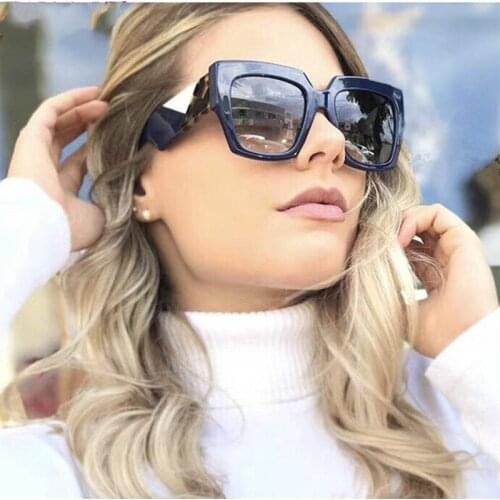 2019 Fashion Brand Designer Square Sunglasses Women Men Vintage Sun Glasses UV400