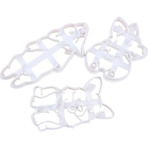 Cookie 3D Mould DIY Cookie Cutter Plunger Gingerbread Biscuit Baking Cute Cartoon Mould Cake Decorating Tool