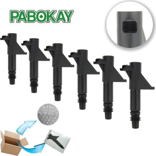 6x for Citroen C5 C6 Peugeot 406 407 Renault Laguna Ignition Coils 6Cyl 2.9/3.0L 9633001580 9663278480 7701479027 9664401880