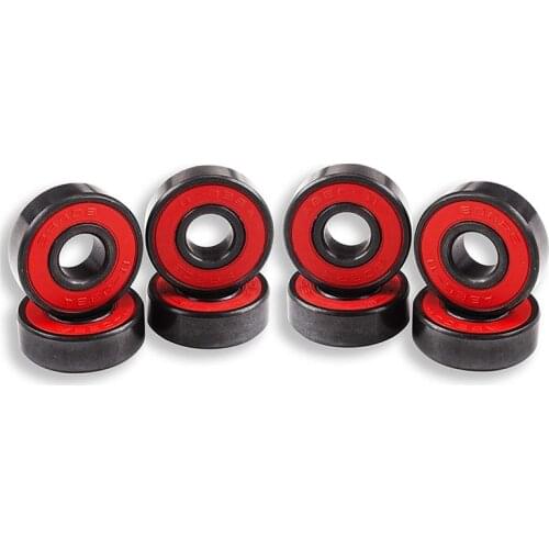8 Pcs Ceramic Bearings High Speed Wear Resistant for Skate Skateboard Wheel for Skateboard Scooters Skate