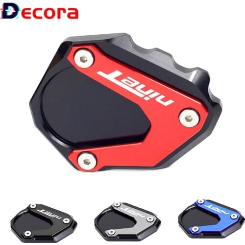 Anti-Wear For BMW R Nine T RnineT Rninet 2014 2015 2016 Motorcycle Kickstand Extension Foot Side Stand Support Plate Pad Enlarge
