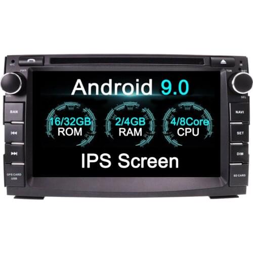7" HD Android 9.0 Car DVD Auto Radio For Kia Ceed 2009 2011 2012-2017 Venga GPS Navigation FM WiFi Multimedia Stereo Gift Camera