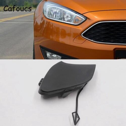 Cafoucs For Ford Focus 2015 Front Bumper Trailer Cover Car Towing Eye Bracket Cap F1EB-17A989-A