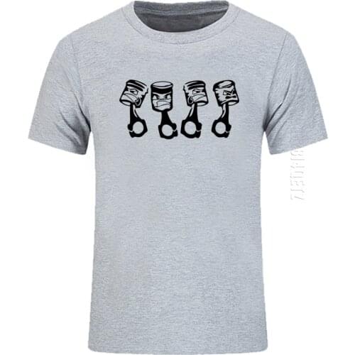 Angry Pistons New Funny O Neck T Shirt Men Funny Tshirt Man Clothing Oversized 100% Cotton T-Shirt Tees Brand Tops