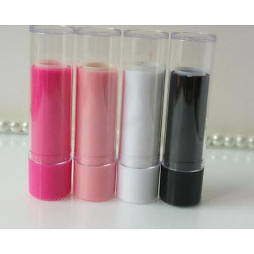 12.1mm Lip Balm Containers Colorful Empty Cosmetic Containers Round Travel Bottle Makeup Tool For Lady Lipstick Tubes 50pcs/lot