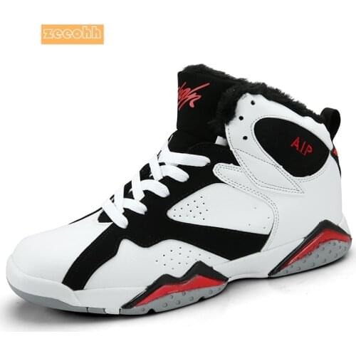 Unisex Winter Warm Fur Plush Basketball Shoes Sneakers For Men Zapatos Hombre Basket Homme Shoes Women Star Training shoes