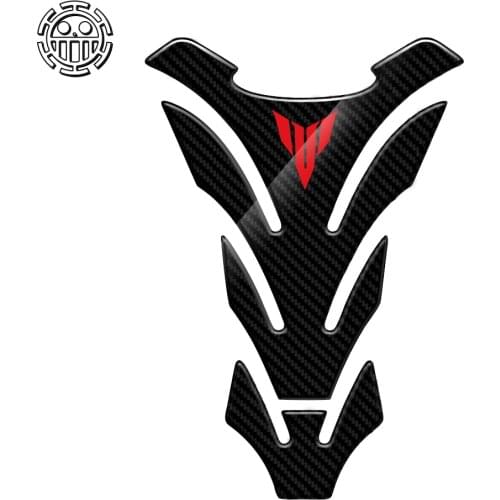 MT03 Motorcycle Tank Pad Protector Decal Stickers Case for Yamaha MT01 MT03 MT09 MT10 MT-09 Tank Sticker 3D Carbon Look