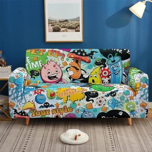 Removable and washable soft elastic sofa cover cushion four seasons universal bag multicolor magic cover 1/2/3/4 seat