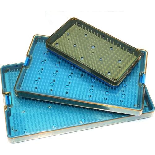 Silicone disinfection case box tray sterilization tray sterilising silicone mat for surgical instrument