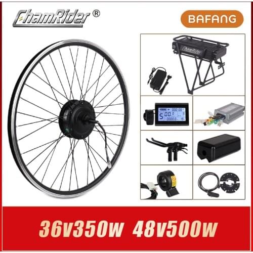 BAFANG 350W 500W 36V 14AH 48V 12AH SWX02 Ebike Electric Bike Conversion Kit Lithium Battery Carrier Rack RM G020.350/500.D DC