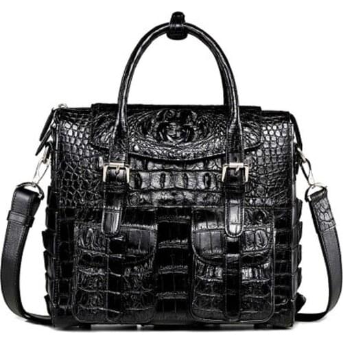 Xingmengda handbag male crocodile bag new business men bag trend multi-function large capacity fashion Men handbag