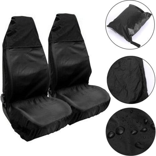 1Pair Car Front Seat Protector Cover Universal Waterproof Auto Seat Covers Car Seat Cover Breathable Cushion Protector