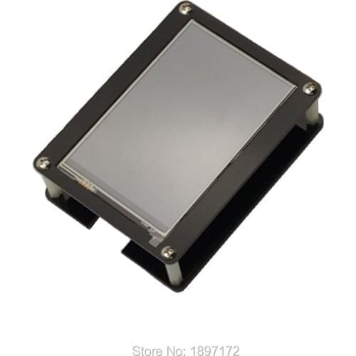 Raspberry Pi 3 model B+/2B+/4B 4 inch LCD Display Module 480*320 Touchscreen with case bigger than Raspberry Pi 3.5inch LCD