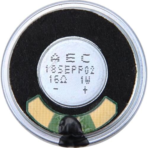 36mm 16 Ohm 1W aluminum housing internal net speaker