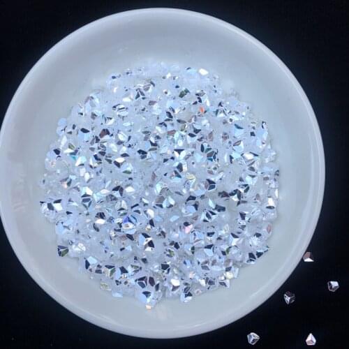 Crystal Color Loose Sequin 20g/Lot 3mm 3D Diamond Sequins Paillettes for Nail art,Women manicure ,Wedding Decoration confetti